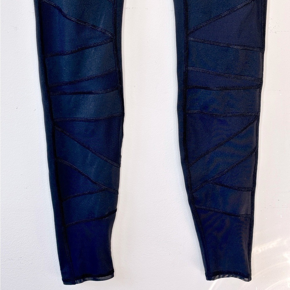 Lululemon Wunder Under Pant High Rise Tech Mesh 28" Black Size 4 - Picture 5 of 10